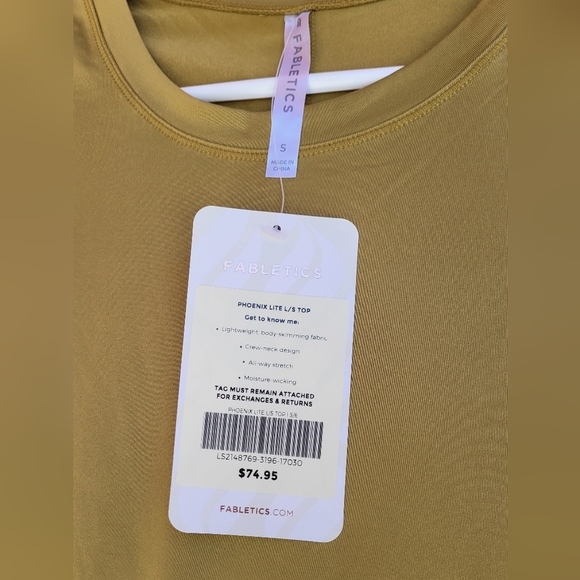 Fabletics Long Sleeve Top - Picture 2 of 3